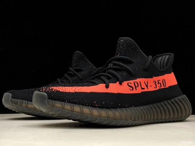 Red 350 Adidas V2 Black Yeezy BY9612 Core Boost 0912